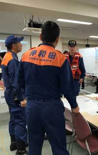 写真：大規模地震時医療活動訓練