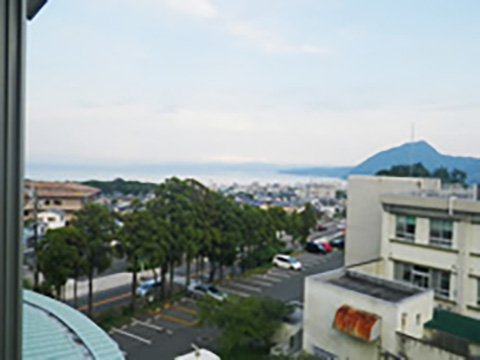 写真：病室からの風景２